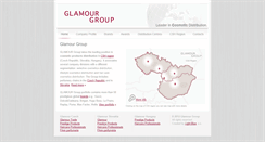 Desktop Screenshot of glamourgroup.eu